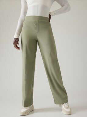 Athleta Brooklyn Heights High Rise Wide Trouser Size 4